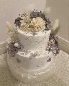 ウェディングケーキ風装飾セット　ウェルカムスペースセット