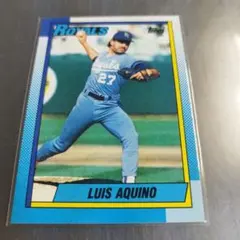 MLB 1990 トップス　ルイス アキーノ　カンザスシティロイヤルズ　707