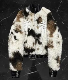 y2k archive fur jacket