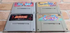 スーパーファミコン　ソフト　まとめ売り　４本セット　動作確認済　餓狼伝説など