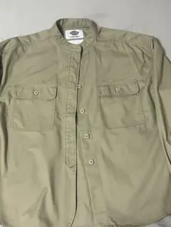 【美品】Dickies Green Label Relaxing ベージュシャツのサムネイル