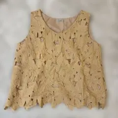Doux archives 花柄レース ノースリーブチュニックのサムネイル