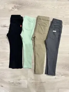 キッズ長ズボン4点セット　100㌢