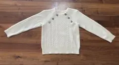 ポンポネット　マリンニット Mサイズ　150