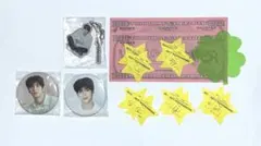 TXT 缶バッジ　アクリルキーホルダー　落下物　スビン