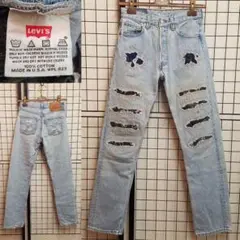 USA製 99's LEVI’S 501 Damage Jeans