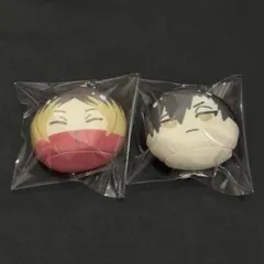 ハイキュー おまんじゅう にぎにぎマスコット 3 A 孤爪研磨 黒尾鉄朗