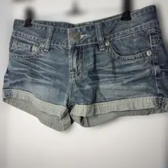 デニムパンツ　ホットパンツ　短パン　デニム　ショートパンツ