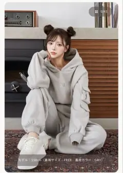 ダーリッチ　DベアスタッズスウェットセットアップFSサイズ