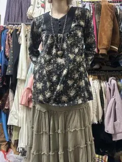 森ガール フェアリーグランジ トップス チュニック レース - メルカリ
