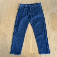 【UNIQLO】スリムボーイフレンドフィットアンクルジーンズ