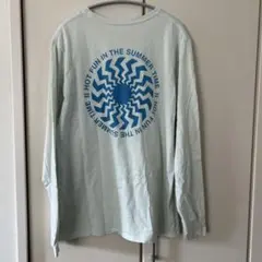 BILLABONG 長袖Tシャツ M ライトブルー