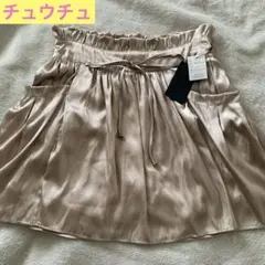 チュウチュ❤︎チャームが可愛いミニスカート⭐︎未使用タグ付き！のサムネイル