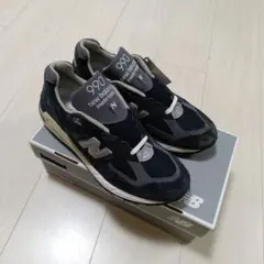 ニューバランス M990 NV V2 ネイビー 25.5cm 미사용 usa