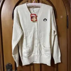 Milky ペコちゃん 刺繍 カーディガン ホワイト Lのサムネイル