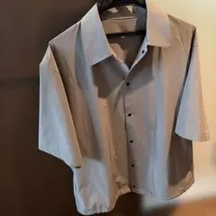 GU メンズ 半袖 シャツジャケット