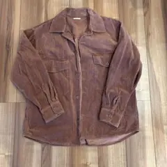 週末限定値引き！ブラウン コーデュロイ カバーオール