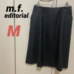 m.f.editorial エムエフ スーツ スカート フレア オフィス