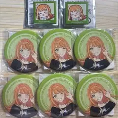 学マス　学園アイドルマスター　紫雲清夏　限定　缶バッジ　8点セット