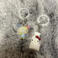 ハローキティ・ウサハナ　めじるしアクセサリー