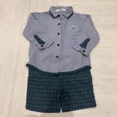 ファミリア長袖シャツとパンツ セットFamilia90cm