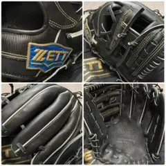 ZETT 軟式グローブ 黒金 当時の千賀モデル - メルカリ