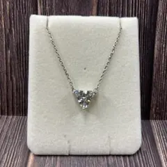 118.トライアングルキュービックジルコニアネックレス