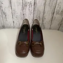 Sesta ブラウン ハイヒールパンプス 約7cm