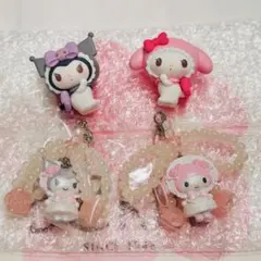 ✨サンリオ mikko シークレットマスコット　クロミ マイメロ　ホワイトフリル