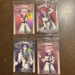 にじさんじ　ウェハース　カード 4枚セット