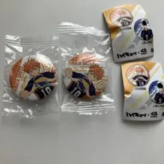 ハイキュー!!×くら寿司　日向　缶バッジ　2個セット
