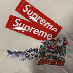 Supreme ロゴステッカー 4枚 セット