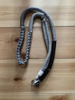 A SCENE パラコード スマホストラップ シルバー／ブラック