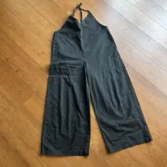 黒 サロペット レディース　オーバーオール