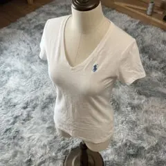 RALPH LAUREN SPORT Vネック Tシャツ ホワイト XSのサムネイル