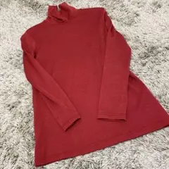 タートルネック 長袖ニット