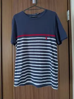 Polo Ralph Lauren ボーダー Tシャツ ネイビー 　サイズＳのサムネイル