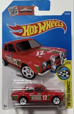 ホットウィール　フォード　エスコート　RS1600
