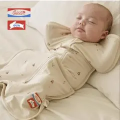 【新品未使用】スワドル　バンブーレモン　Lサイズ