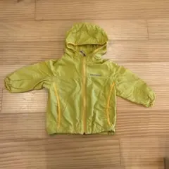 mont-bell ベビー ウィンドブレーカー 90cm イエロー
