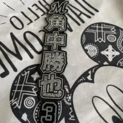 千葉ロッテマリーンズ　ラメキーホルダー　角中勝也