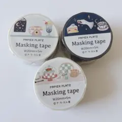 ②【バラ売り可】ア・ラ・カル堂 さん マスキングテープ アリスのサムネイル