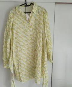 PUNYUS 総柄シャツ イエロー系 サイズ2のサムネイル