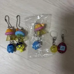 たまごっち ガチャガチャ めじるしアクセサリー UFO チャーム5点まとめセット