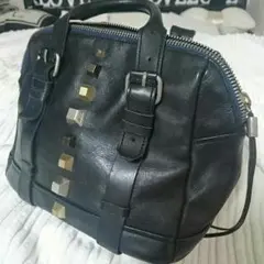 お値下げ!!!ディーゼル♪スタッズハンドバッグ♪