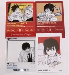サカモトデイズ タワレコカフェ 原作 ミニフォトカード クリアカード
