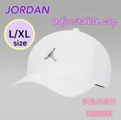 JORDAN ジョーダン メタルロゴ キャップ L/XLサイズ 新品 タグ付のサムネイル