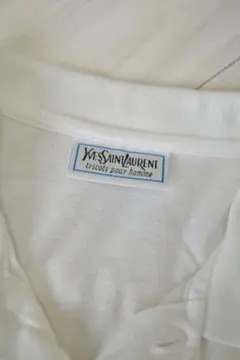 90s イブサンローラン ロゴ刺繍 ポロシャツ 中古・古着通販】Yves Saint Laurent (イヴサンローラン) ロゴ刺繍