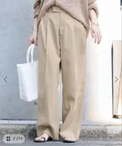 フレームワーク24AW LOOSE FIT CHINO PANTSチノパン38 - メルカリ