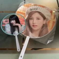 TWICE ミナ ファン用うちわ 約22cm